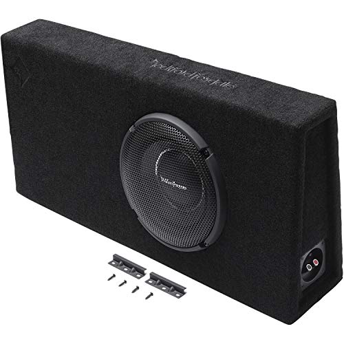 Rockford Fosgate T1S-1X10P Power Single 10” T1 Slim Vented Loaded Enclosure Rockford Fosgate T1S-1X10P Power Single 10” T1 Slim Vented Loaded Enclosure